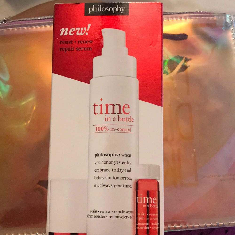Philosophy time in a bottle serum